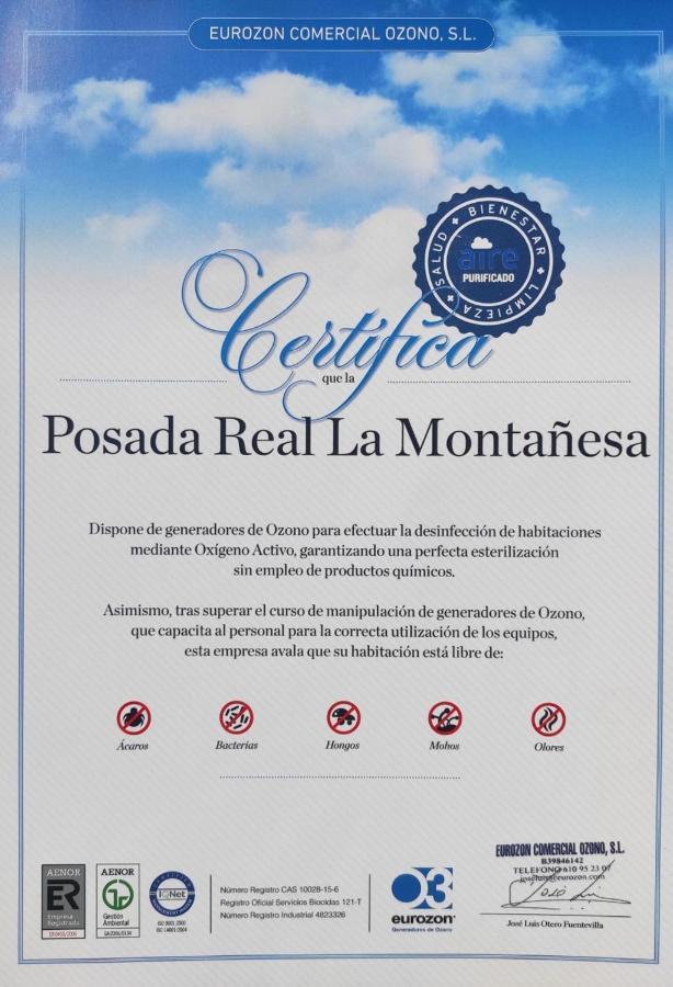 Posada Real La Montanesa Corrales De Buelna Eksteriør billede